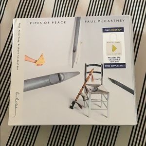 Paul McCartney Pipes of Peace Cd w/ tote bag